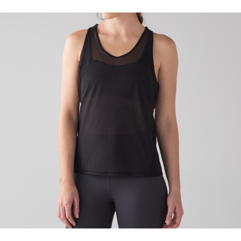 Light & Breezy Black Lululemon Tank Top